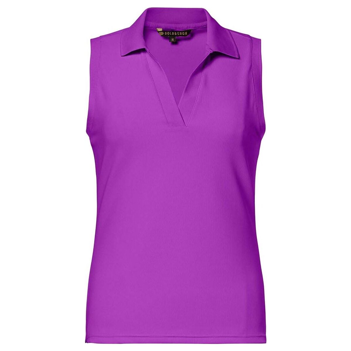 Goldbergh Caroline Sleeveless Polo top viola (5643) L GB36330261-5643-L