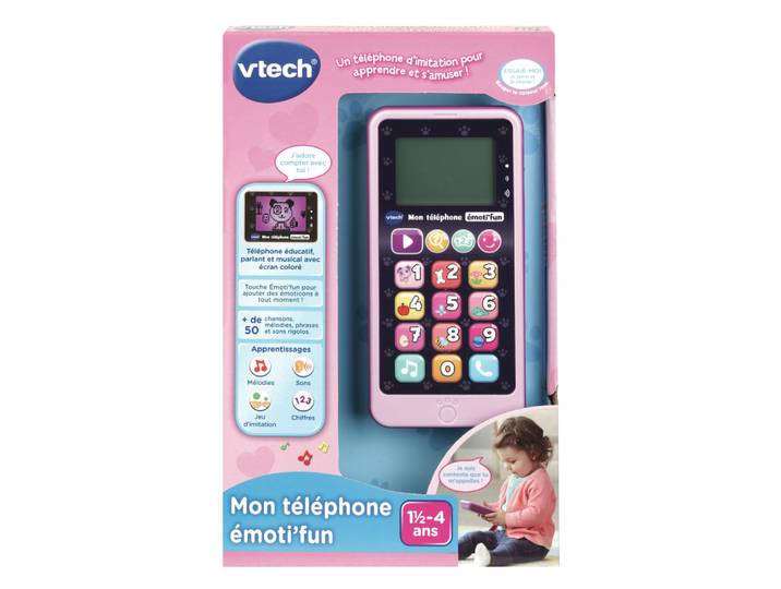 MON TELEPHONE EMOTI'FUN ROSE