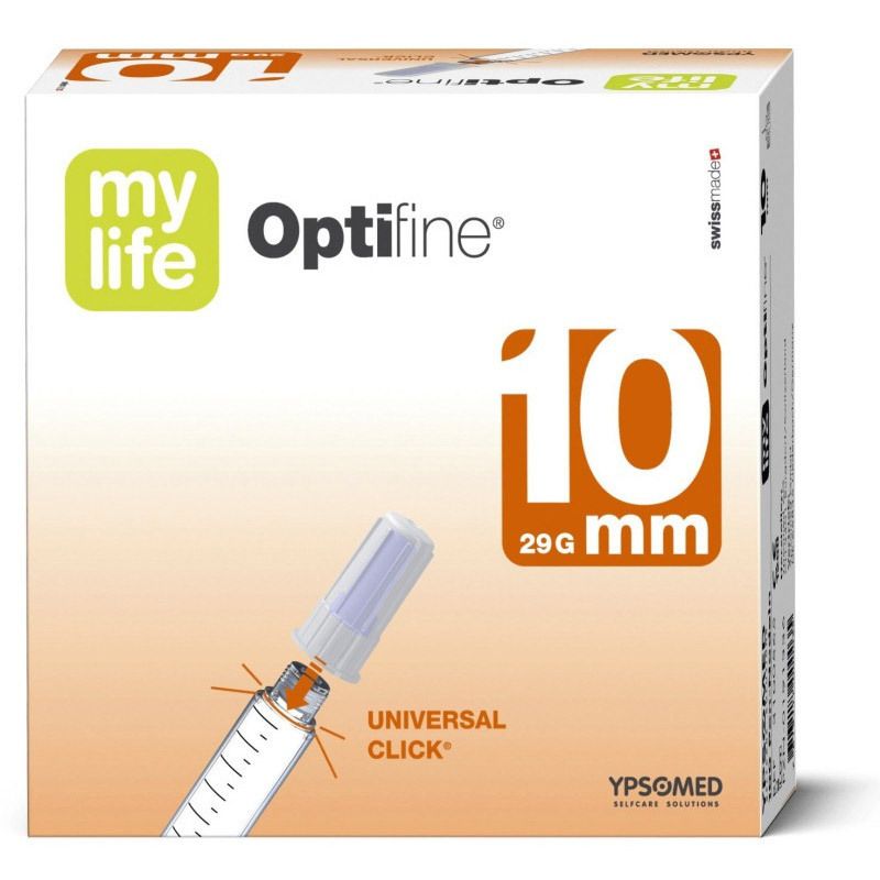 Mylife Optifine Pen-Nadeln 10 mm 100 St Kanüle