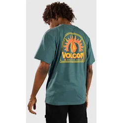 Volcom Solstice Hth T-Shirt rifle green Gr. S