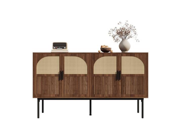 Fine Life Pro Sideboard Moderne, schlichte Anrichte mit Stauraum für Wohnzimmer & Buffet., Sideboard im Set, Maße 140x40x80 cm – vielseitig & funktional.