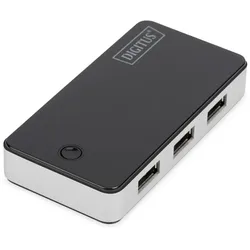 Digitus USB 3.0 Hub, 4-Port schwarz