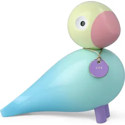 Story Bird Holzdekoration Joy, blau