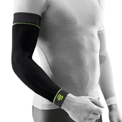 Bauerfeind Sports Compression Sleeves Arm long, schwarz - schwarz / L