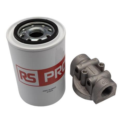 RS PRO Spin-On-Filter 65 l/min 10 Micron (512588)