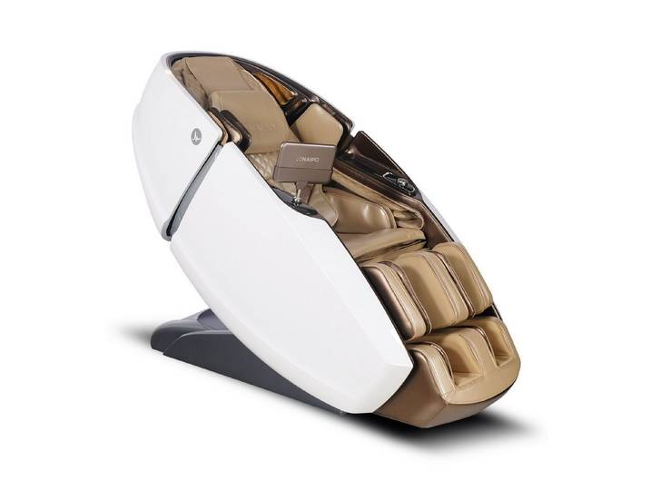 NAIPO Massagesessel 4D Massagesessel, Raumkapsel-Massagestuhl Aromatherapie, 8-Zoll-Tablet-Steuerung