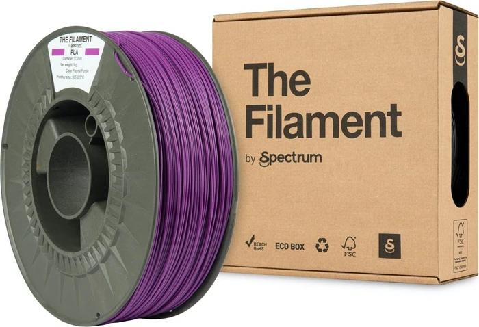 The Filament PLA 1.75mm Plasma Purple 1kg
