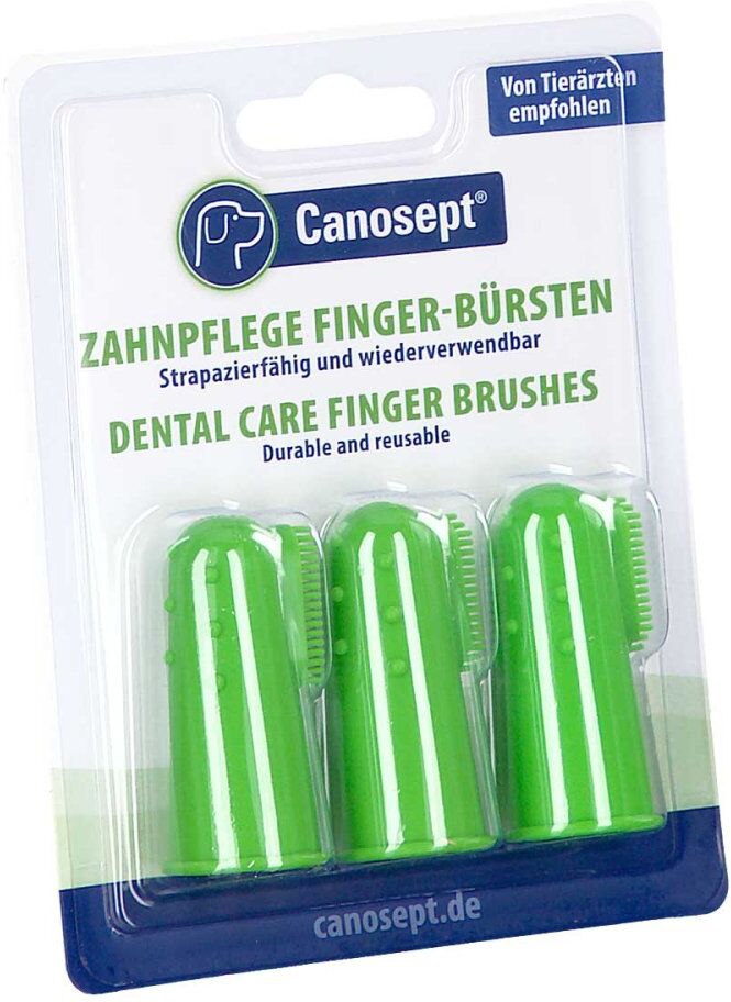 Canosept Zahnpflege Finger-bürste F.hunde 3stk