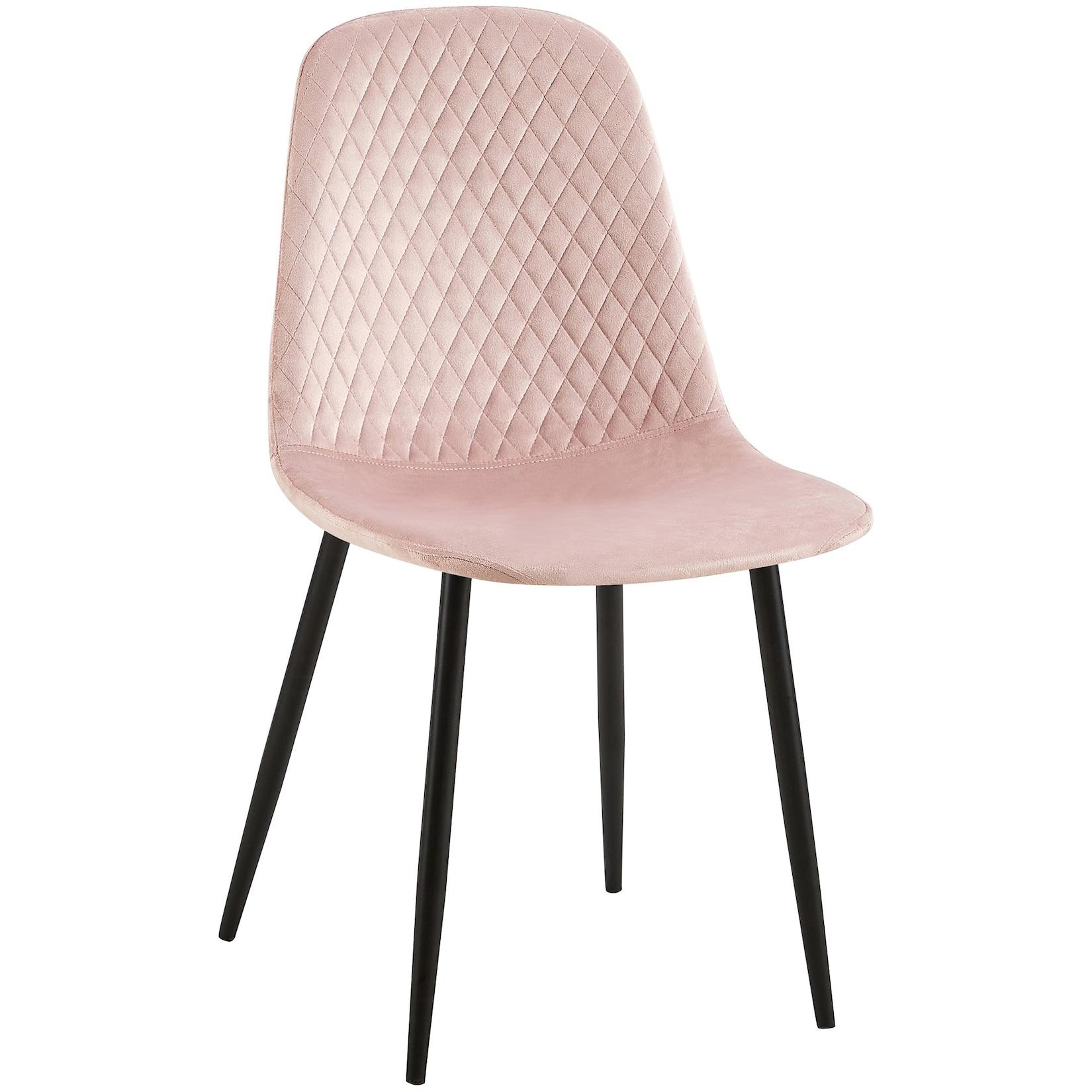 CLP Stuhl Giverny Samt Farbe: pink, Material: Samt