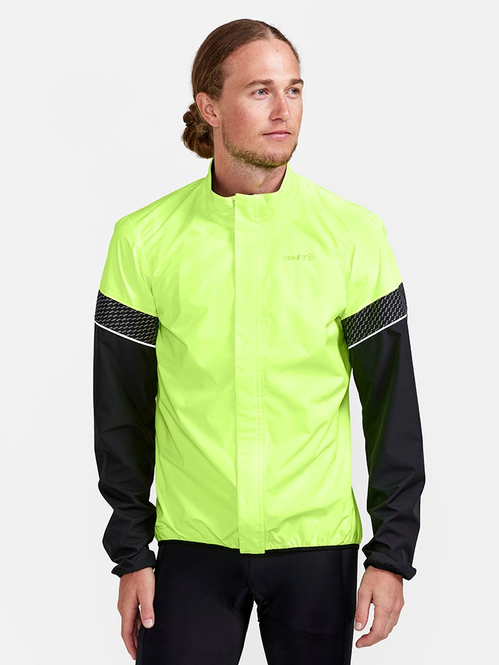 Craft Fahrradjacke "Core Endur Lumen Hydro" in Neongrün - M