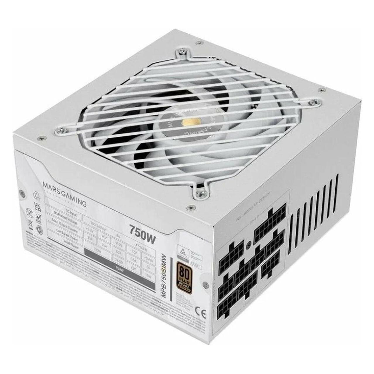 Mars Gaming MPB750SIMW (750 W) (MPB750SIMW)