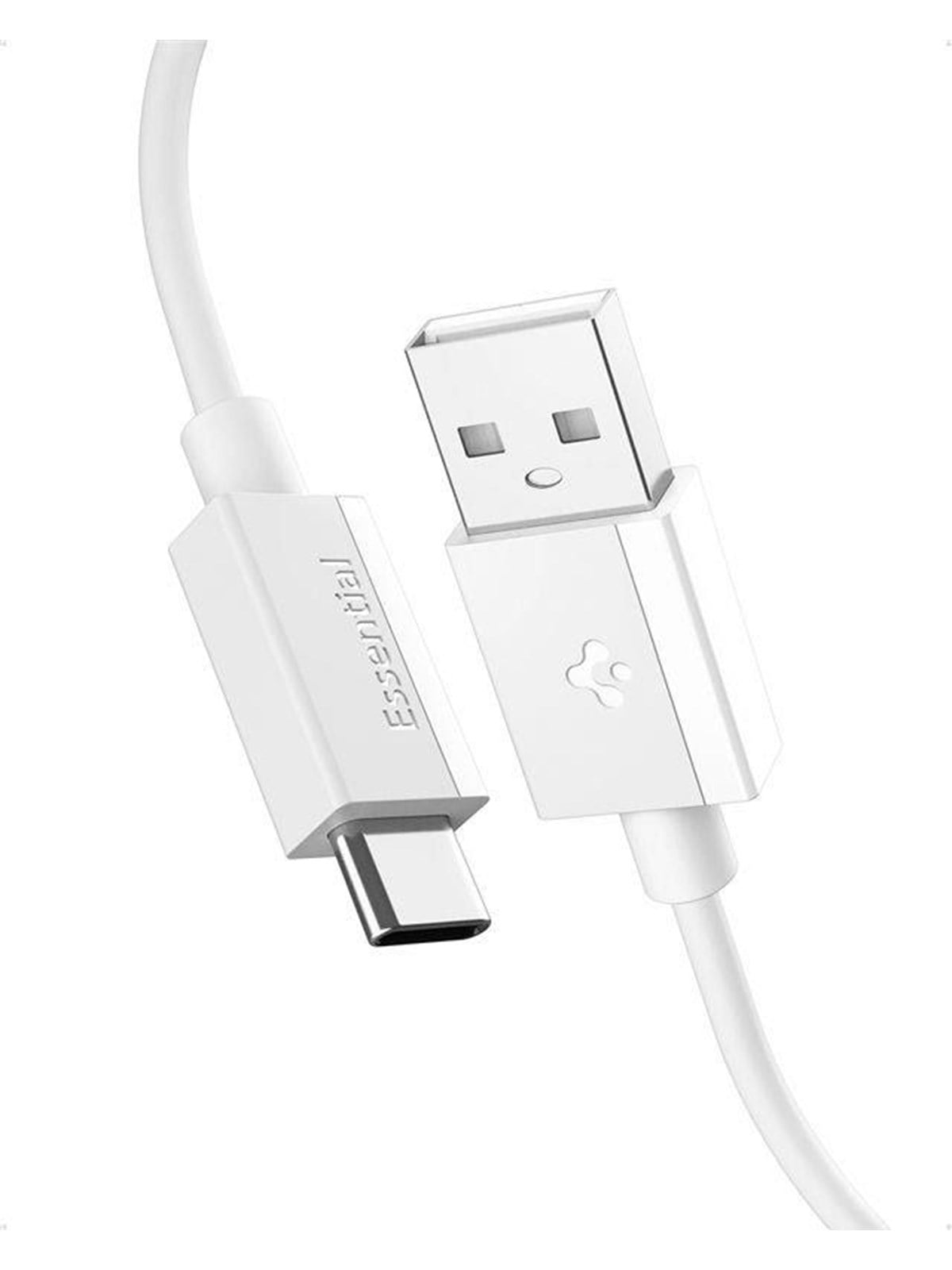 Spigen Essential 60W - USB-A USB-C - 1m - Weiß