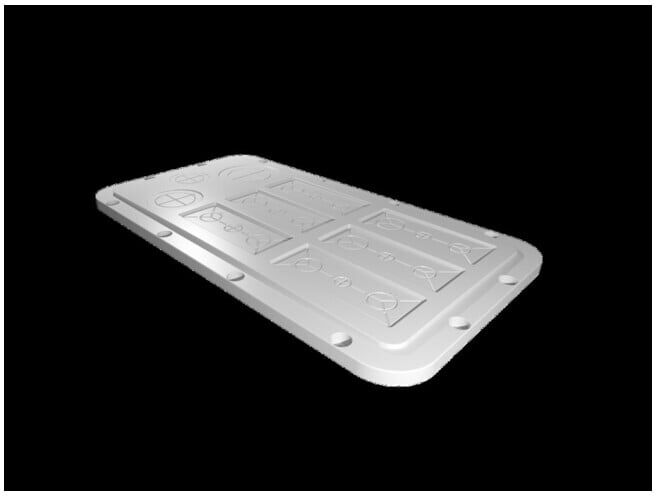 RITTAL Plaque de bride en plastique Taille 6 AX 2566.200 (2566200)