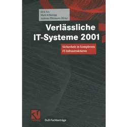 Verlässliche IT-Systeme 2001, Fachbücher von Andreas Pfitzmann, Marit Köhntopp, Dirk Fox