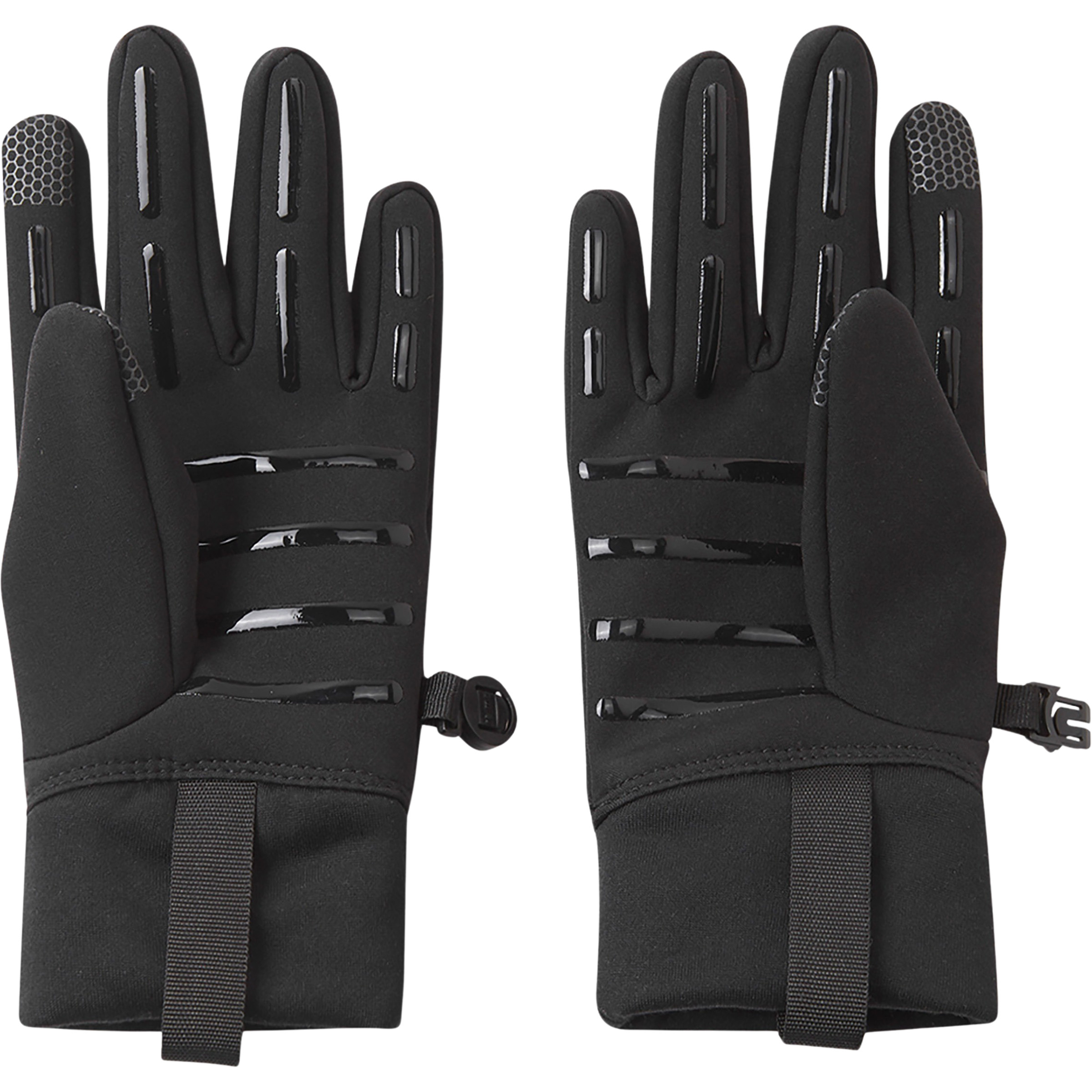 reima Otapa Softshell Kinder Fingerhandschuhe schwarz Größe 6 Trekking Wasserabweisend