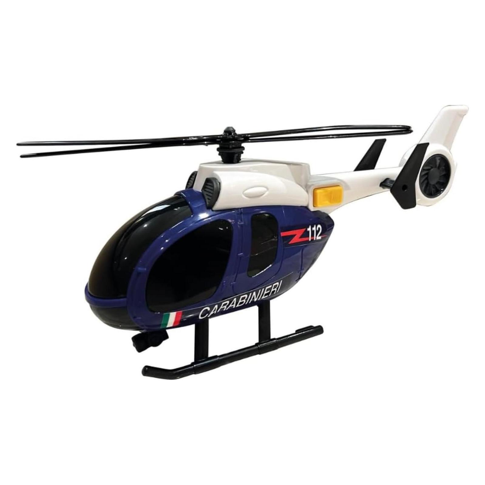ODS Silver Wheel- Carabinieri Elicottero Luci e Suonimisura 20.8 x 7.5 x 12.5 cm batterie incluse (58014489)