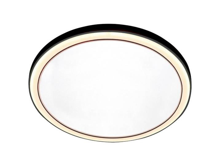 Bopp Led-Deckenleuchte, Schwarz, Metall, 4 cm, Made in Germany, Lampen & Leuchten, Innenbeleuchtung, Smart-Home-Lampen, Smart Home Deckenleuchten
