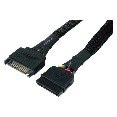 Phobya SATA Strom Verlängerung (30 cm) (87473)