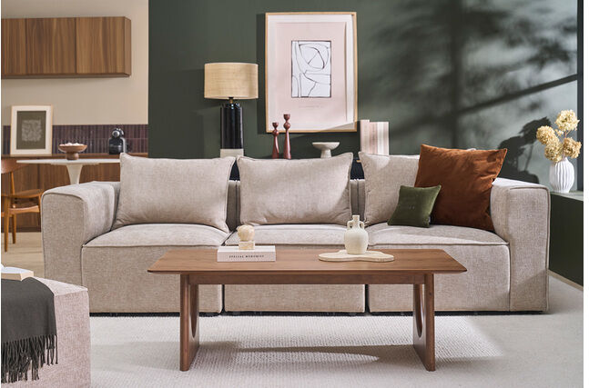 Miliboo Rechteckiger schwarzer Design-Couchtisch L120 cm KUALA
