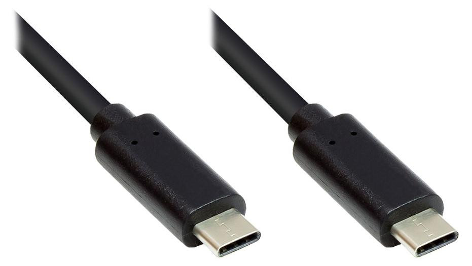 Good Connections GC-M0115 USB 3.1 Gen.1 Kabel USB-C, zwart, 2m