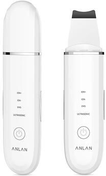 Uplift Picks ANLAN Ultrasonic Skin Scrubber Facial Cleansing Spatula white (new)