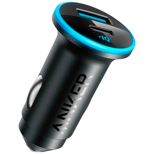 Anker 323 Dual USB USB-C Auto-Ladegerät 52W Schwarz
