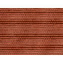 NOCH 0056670 Universell 3D-Kartonplatte Ziegel rot