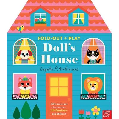 Fold-Out + Play: Doll's House, Gebundene Ausgabe von Ingela P. Arrhenius, Nosy Crow, 978-1-80513-355-1