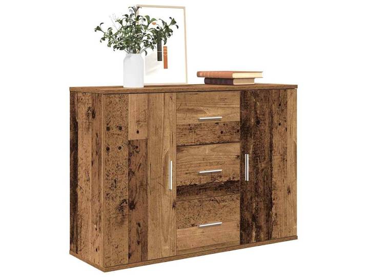 vidaXL Sideboard, Sideboard Altholz-Optik 90x29,5x65 cm Holzwerkstoff