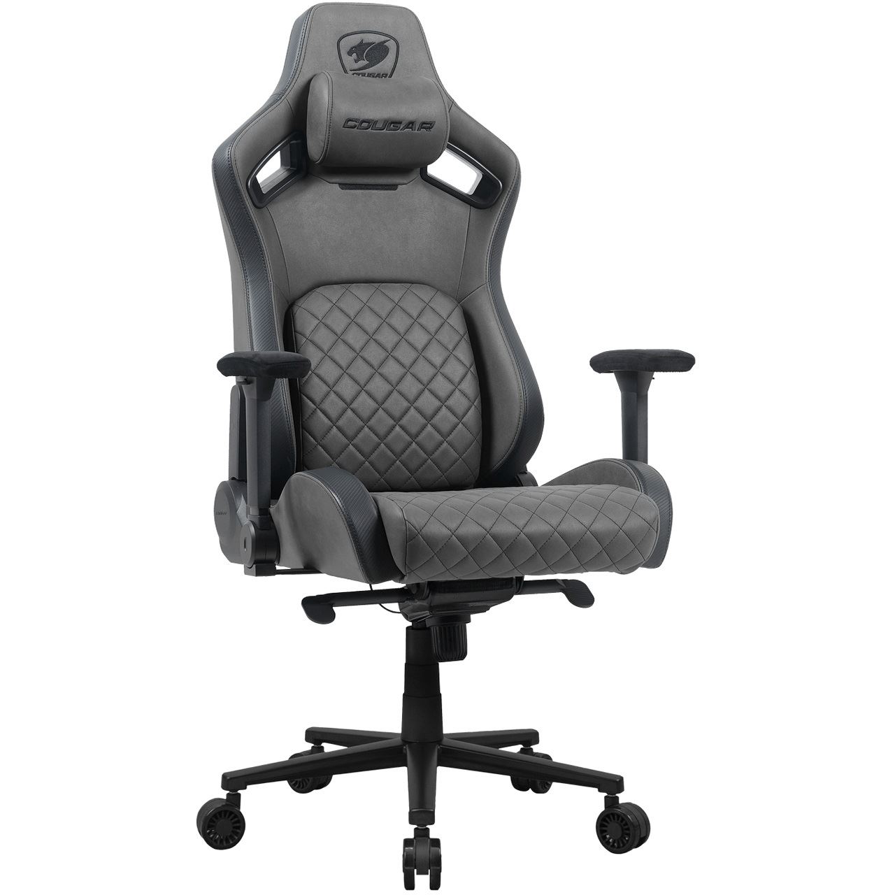 Cougar Gaming-Stuhl Defensor S Jet Gray F