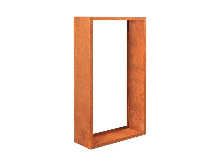 Kaminholzregal INNOVESTA Kaminholzregal Corten , braun, B:94cm H:149cm T:35cm, Stahl, Kaminholzlager, Kaminholzregal