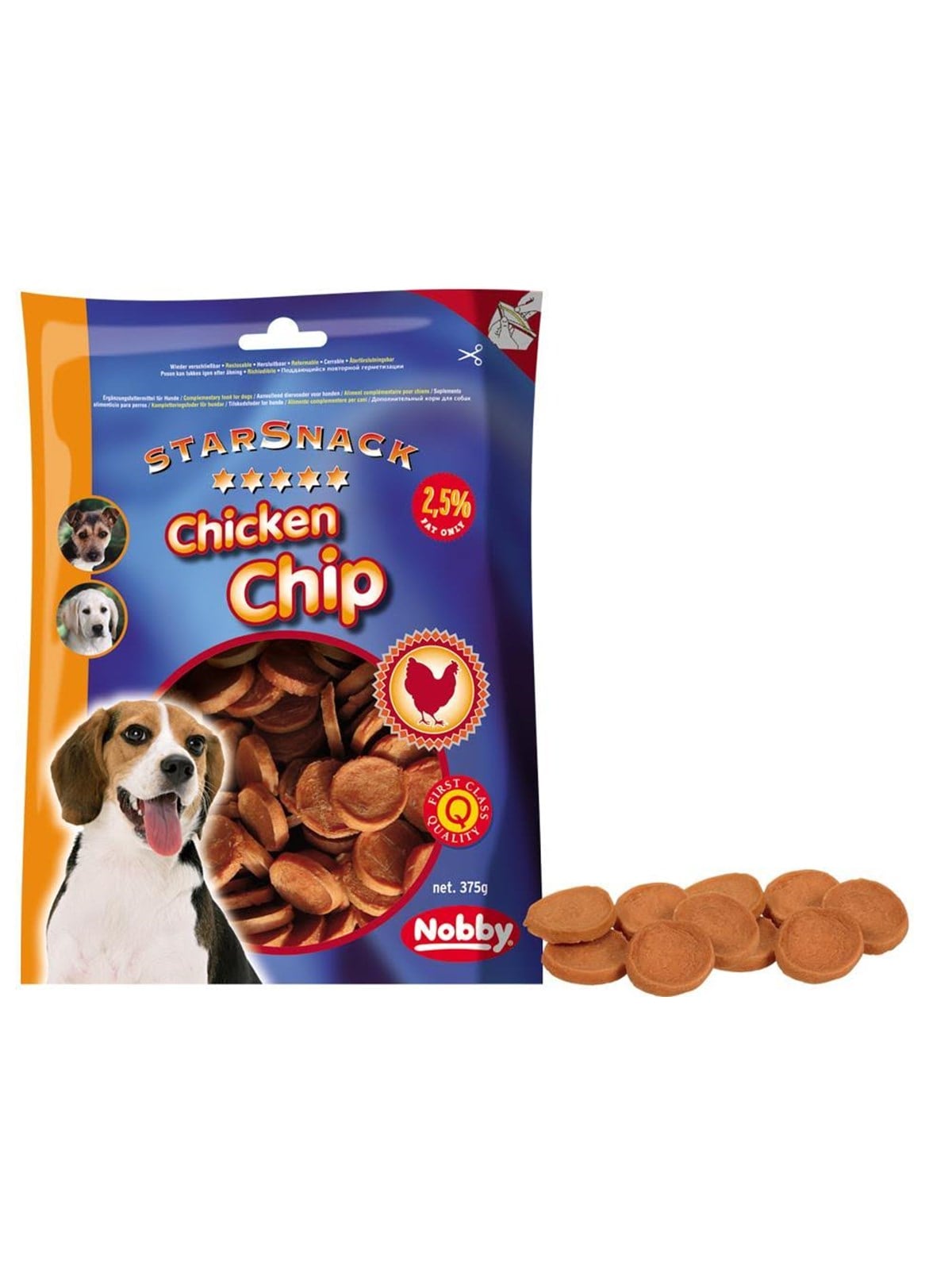 StarSnack Chicken Chip, 375 g