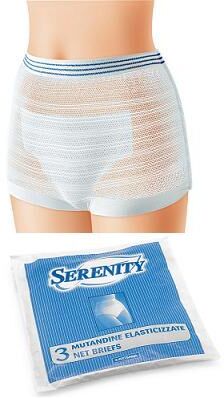 Serenity Mutandina Rete L 3Pz