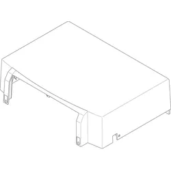 Gehäuse Haube weiß - 8732900427