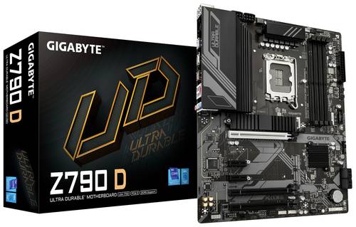 Gigabyte Z790 D Mainboard Sockel (PC) Intel LGA 1700 Formfaktor (Details) ATX Mainboard-Chipsatz Intel Z790