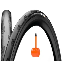 CONTINENTAL Reifen Bundle Grand Prix 5000 28" | Tubolito Schlauch Road