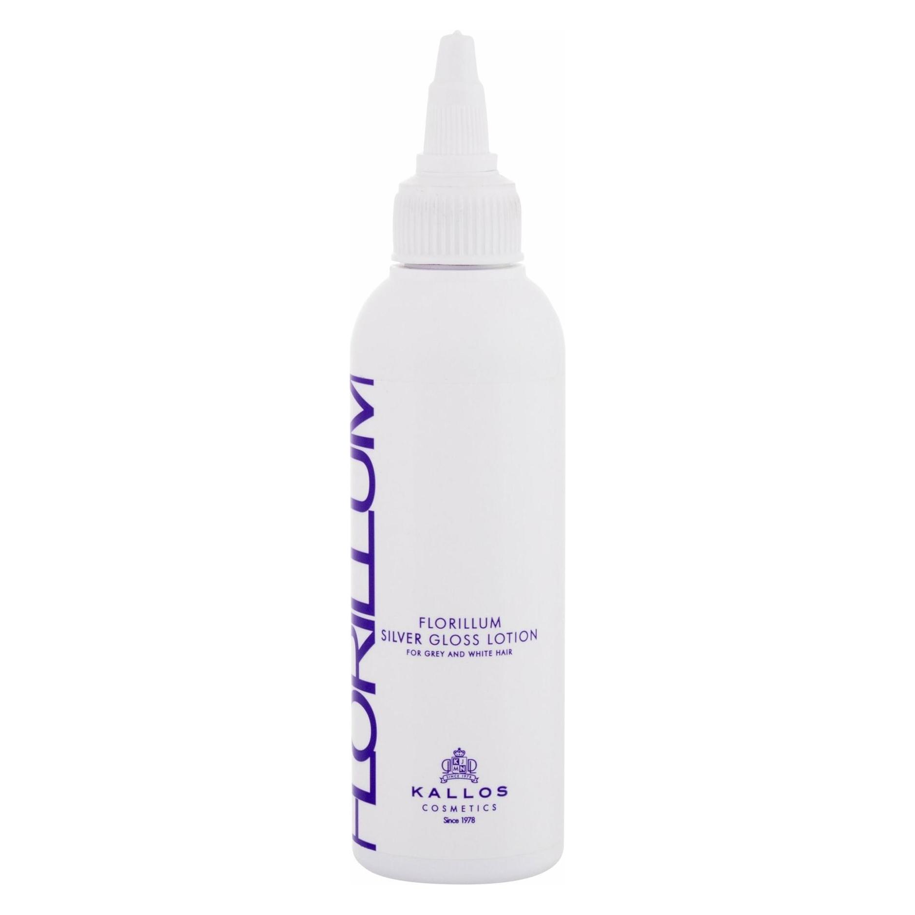 Kallos Cosmetics Kallos - Florillum Silver Gloss Lotion - Topping for silver tone and hair shine (100 ml) (33083642)