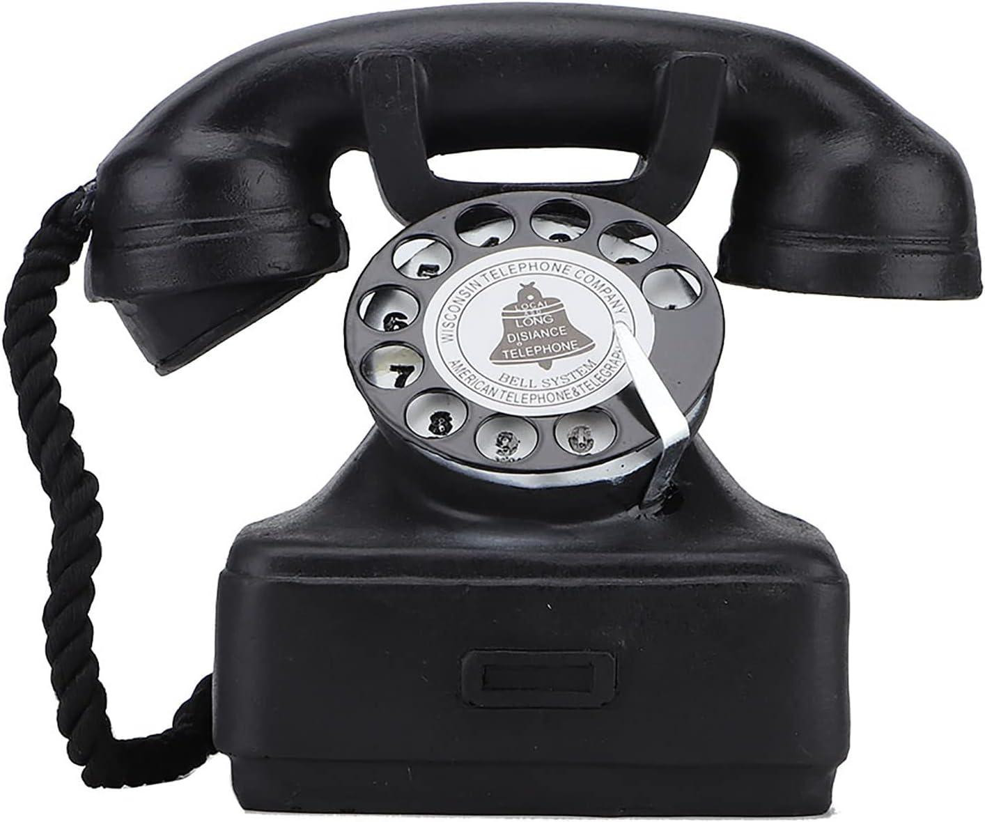 Retro vintage telefoon decoratief bureaubladornament voor kantoor en hotel