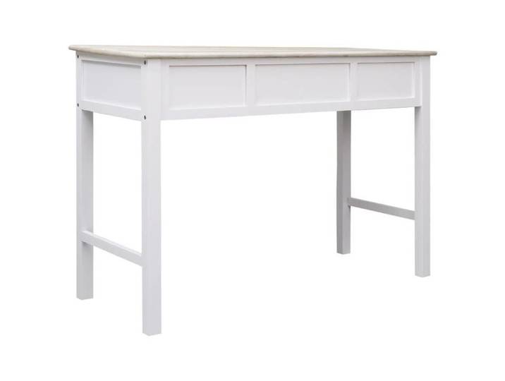 Brun Table console - CLARENCE - Meuble couloir - 110x45x76 cm - bois CC340