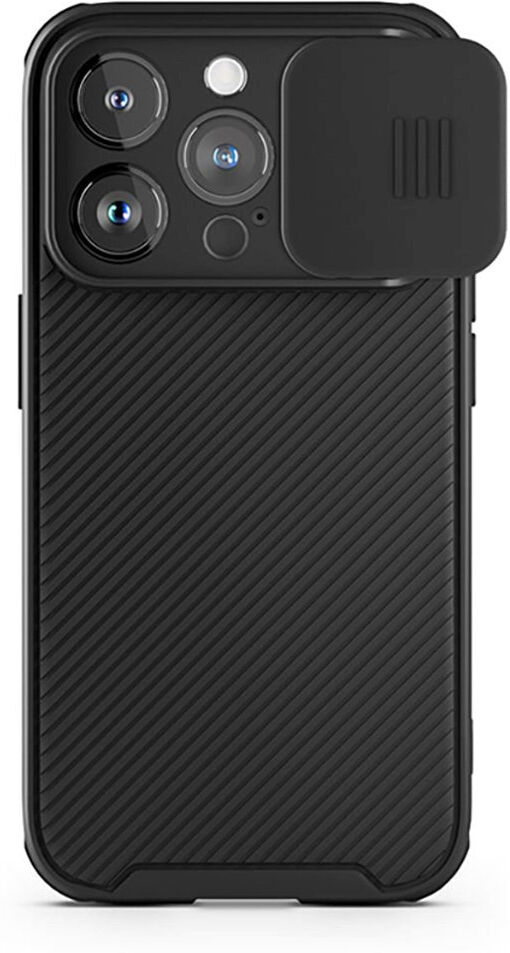 Spello iPhone 15 Durable Magnetic Cover m. Cam Slider - MagSafe Kompatibel - Sort