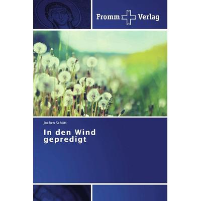 In den Wind gepredigt, Taschenbuch von Jochen Schütt, Fromm Verlag, 978-3-8416-0517-7