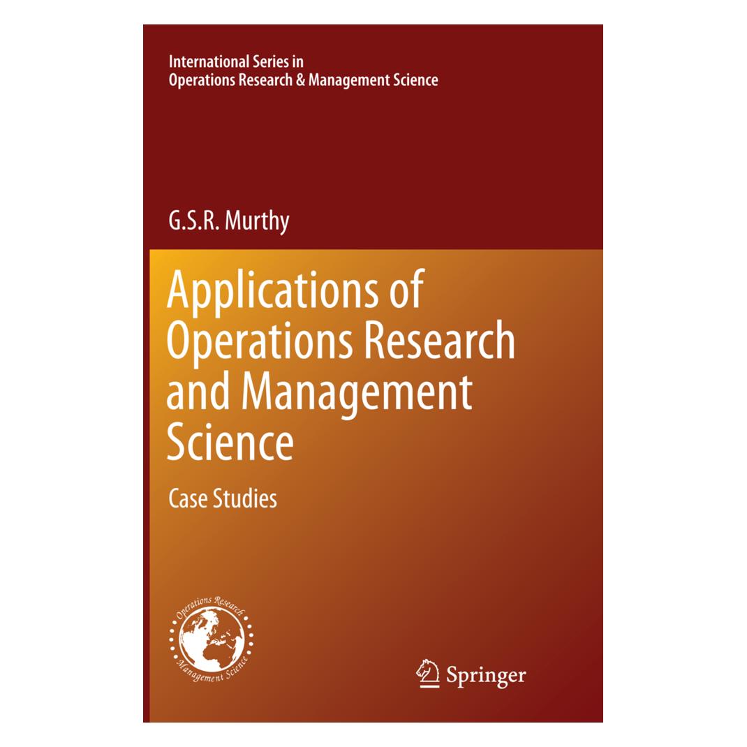 Springer Applications of Operations Research and Management Science (Englisch, Softcover, G. S. R. Murthy) (55855315)