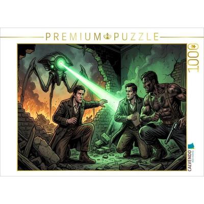 CALVENDO Puzzle Das verlassene London schweigt gespenstisch | 1000 Teile Lege-Größe 64 × 48 cm Foto-Puzzle für glückliche Stunden