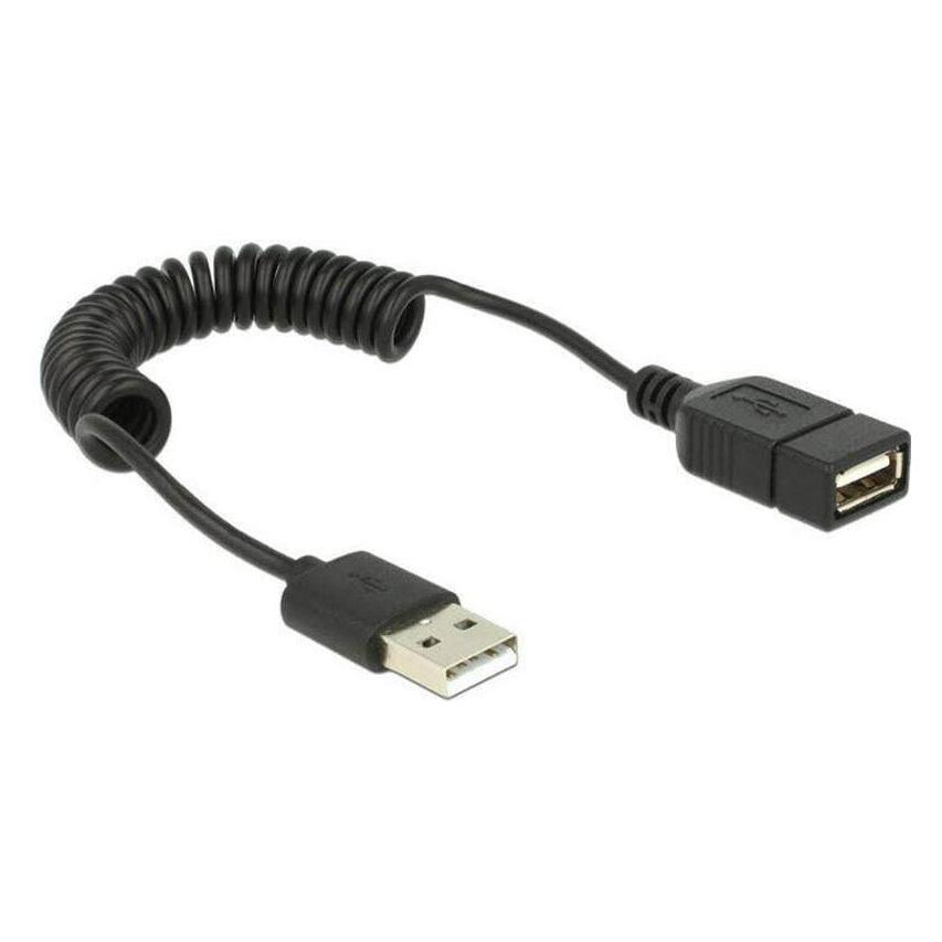 Delock USB Verlängerungskabel (0.20 m, USB 2.0) (83163)