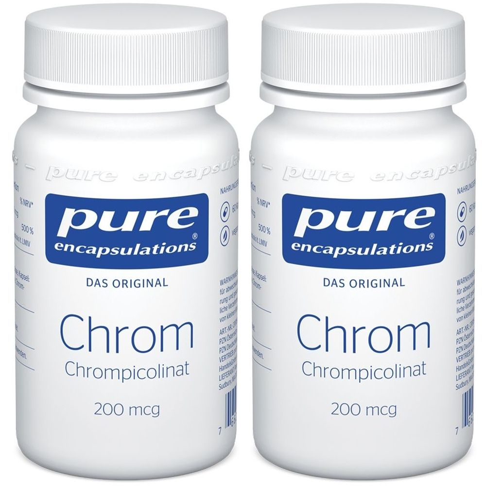 Pure Encapsulations Chrom Chrompicol.200µg Kapseln 2x 2x60 St