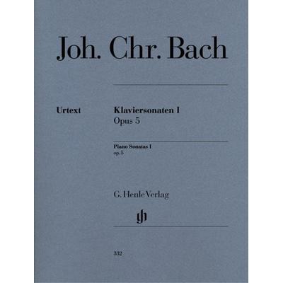 Johann Christian Bach - Klaviersonaten, Band I op. 5 -
