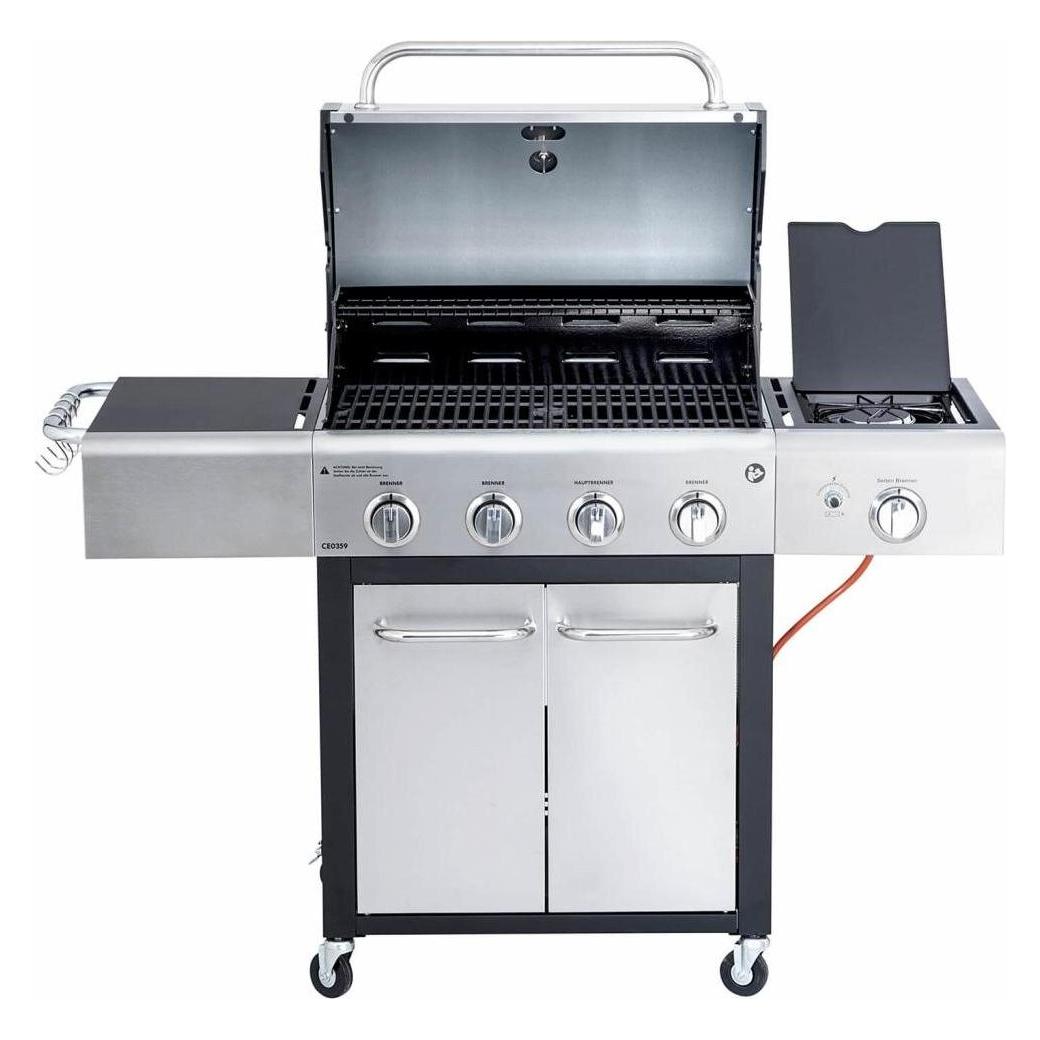 Allgrill ALL'GRILL FESTIVAL Edelstahl-schwarz (15.50 kW) (43781358)
