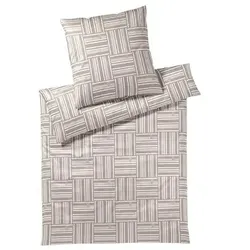 Joop! Bettwäsche WEAVE 4123-07 sand - 155x220cm + 40x80cm