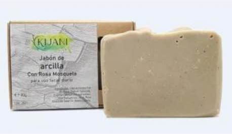 Kijani Jabón en Pastilla de Arcilla 80 g