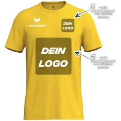 Erima Herrenlaufshirt Intro Funktionsteamshirt, gelb - S